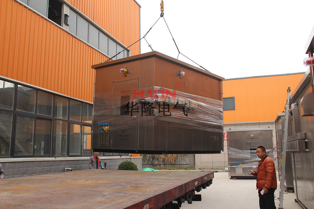 分析小屋现场安装图