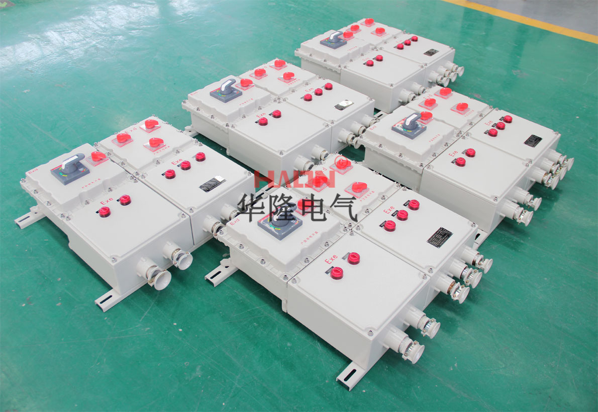 铸铝合金防爆配电箱图片