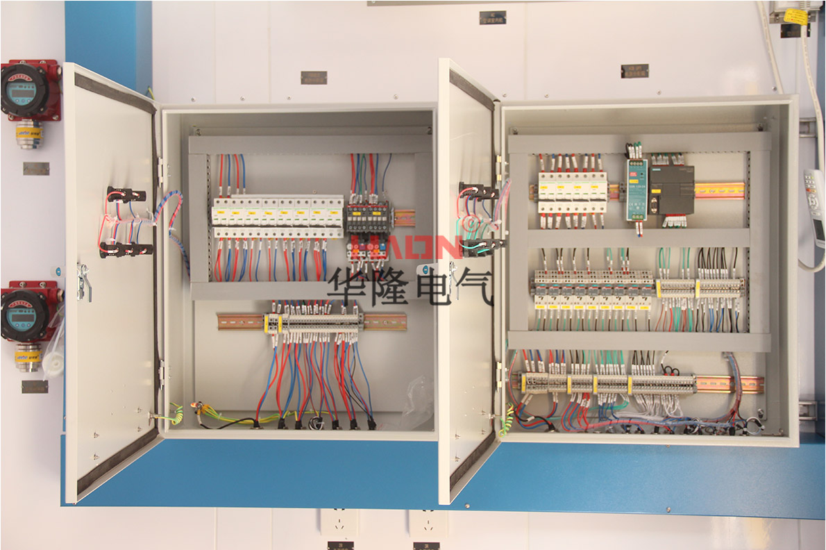 防爆分析小屋内配电控制设备与探测器